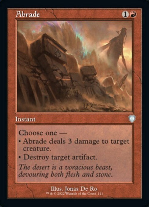 Abrade ~ Commander: The Brothers' War [ NM ] [ Magic MTG ]