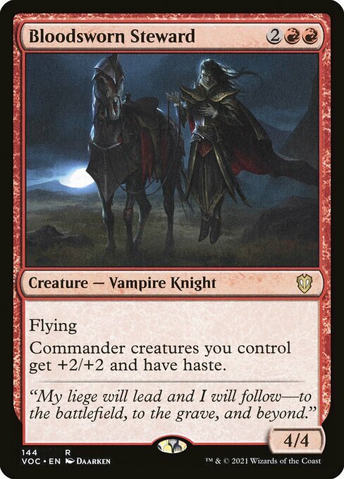 Bloodsworn Steward ~ Commander: Crimson Vow [ NM ] [ MTG ]