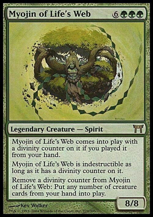 Myojin of Life's Web ~ Champions of Kamigawa [ EX ] [ Magic MTG ]