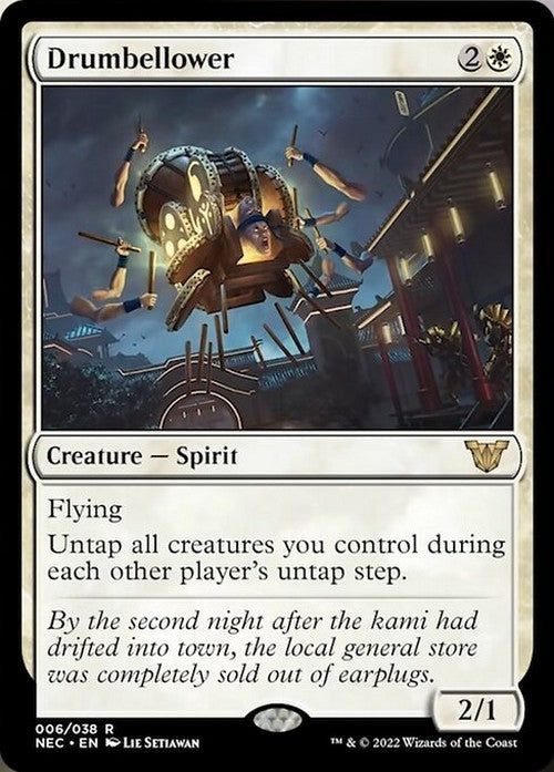 Drumbellower ~ Commander: Kamigawa: Neon Dynasty [ NM ] [ Magic MTG ]