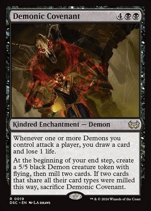 Demonic Covenant ~ Commander: Duskmourn [ NM ] [ Magic MTG ]