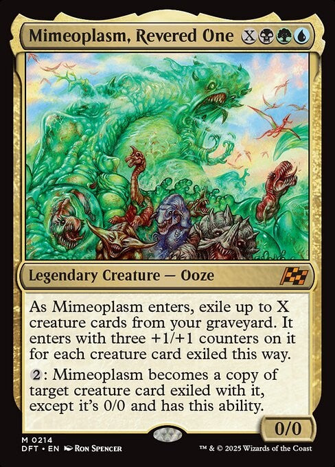 Mimeoplasm, Revered One ~ Aetherdrift [ NM ] [ Magic MTG ]