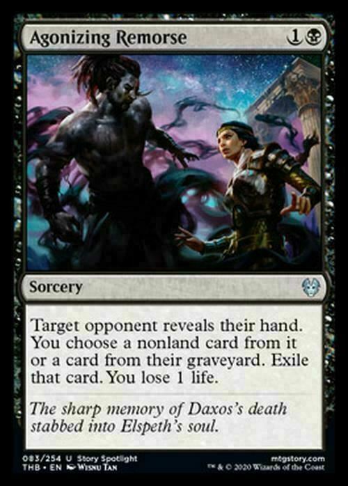 Agonizing Remorse ~ Theros Beyond Death [ NM ] [ Magic MTG ]