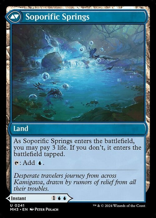 Sink into Stupor / Soporific Springs ~ Modern Horizons 3 [ NM ] [ Magic MTG ]