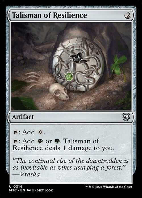 Talisman of Resilience ~ Commander: Modern Horizons 3 [ NM ] [ Magic MTG ]