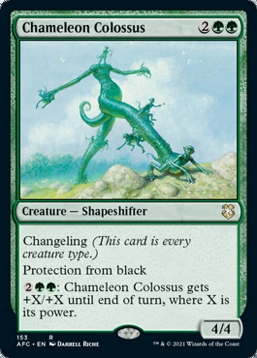 Chameleon Colossus ~ Commander: Adventures in the Forgotten Realms [ NM ]