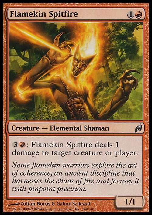 Flamekin Spitfire ~ Lorwyn [ EX ] [ Magic MTG ]