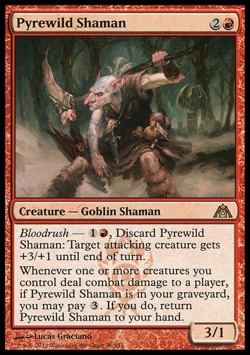 Pyrewild Shaman ~ Dragon's Maze [ EX ] [ Magic MTG ]