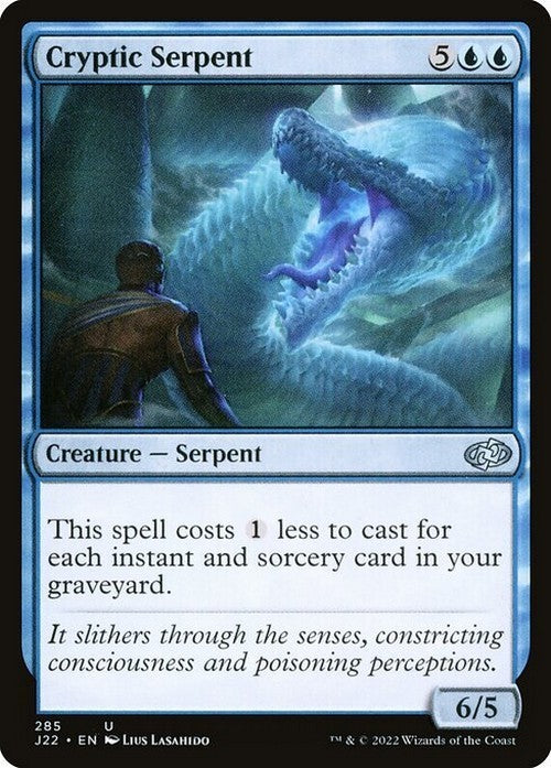 Cryptic Serpent ~ Jumpstart 2022 [ NM ] [ Magic MTG ]