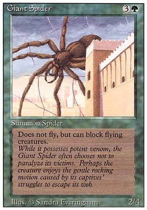 Giant Spider ~ Revised [ PLAYED ] [ Magic MTG ]