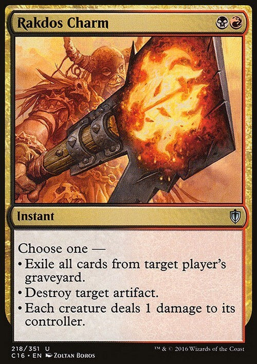 Rakdos Charm ~ Commander 2016 [ EX ] [ Magic MTG ]