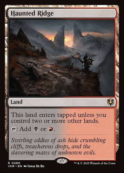 Haunted Ridge ~ Innistrad Remastered [ NM ] [ Magic MTG ]