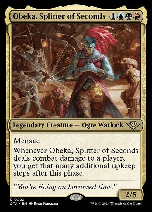 Obeka, Splitter of Seconds ~ Outlaws of Thunder Junction [ NM ] [ Magic MTG ]