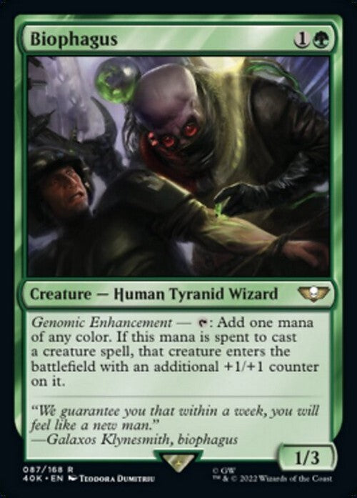 Biophagus ~ Commander: Warhammer 40,000 [ NM ] [ Magic MTG ]