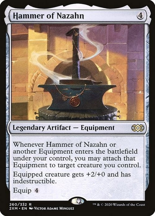 Hammer of Nazahn ~ Double Masters [ NM ] [ Magic MTG ]