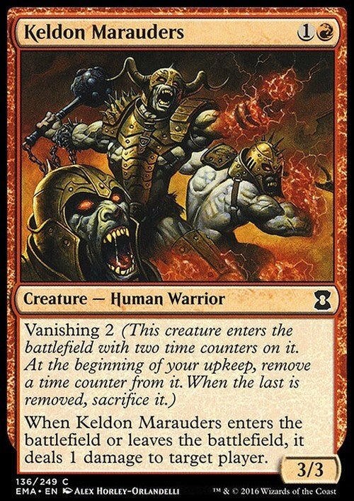 Keldon Marauders ~ Eternal Masters [ EX ] [ Magic MTG ]