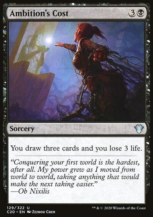Ambition's Cost ~ Commander: Ikoria [ EX ] [ Magic MTG ]