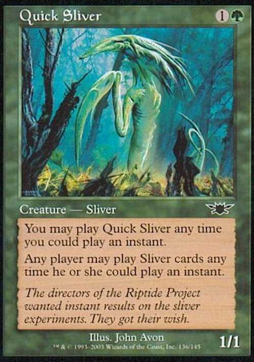 Quick Sliver ~ Legions [ EX ] [ Magic MTG ]