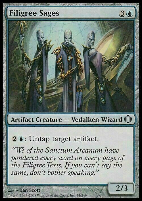 Filigree Sages ~ Shards of Alara [ EX ] [ Magic MTG ]