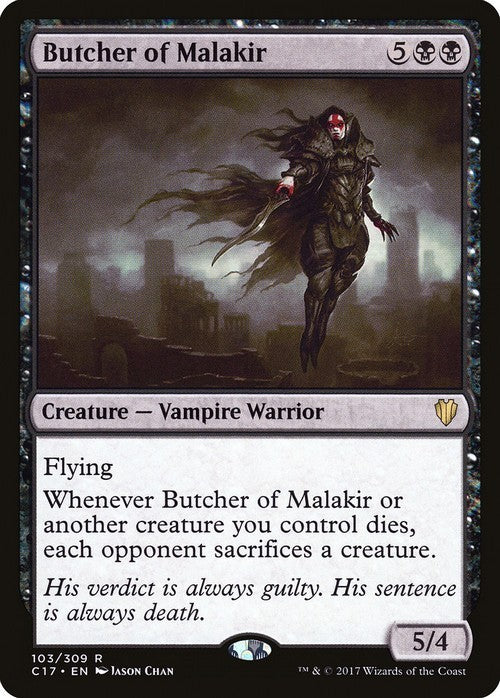Butcher of Malakir ~ Commander 2017 [ EX ] [ Magic MTG ]