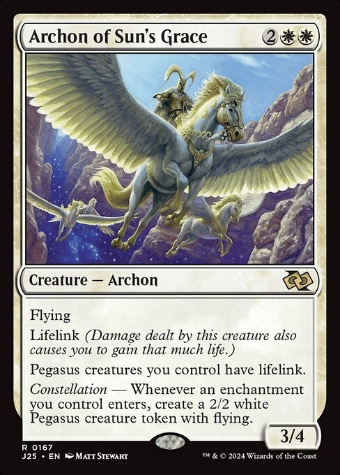 Archon of Sun's Grace ~ Jumpstart 2025 [ NM ] [ Magic MTG ]