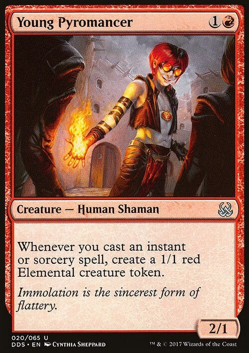 Young Pyromancer ~ Duel Decks [ EX ] [ Magic MTG ]