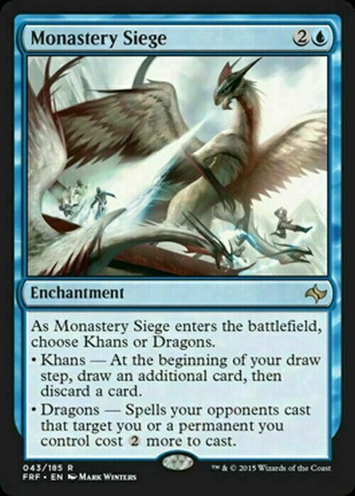 Monastery Siege ~ Fate Reforged [ EX ] [ Magic MTG ]
