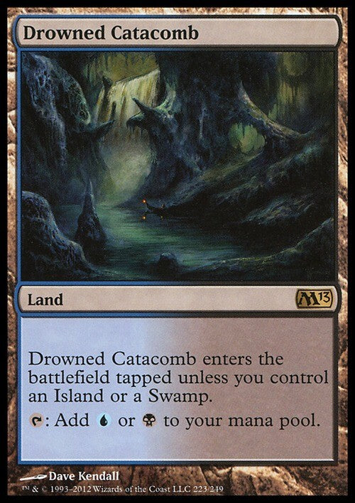 Drowned Catacomb ~ Magic 2013 [ EX ] [ Magic MTG ]