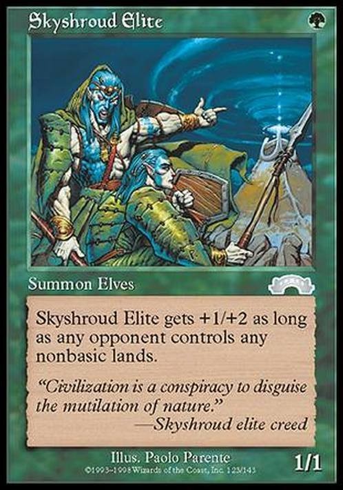 Skyshroud Elite ~ Exodus [ EX ] [ Magic MTG ]