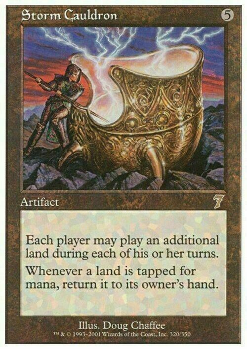 Storm Cauldron ~ Seventh Edition [ EX ] [ Magic MTG ]