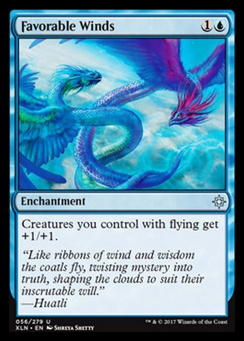 Favorable Winds ~ Ixalan [ EX ] [ Magic MTG ]