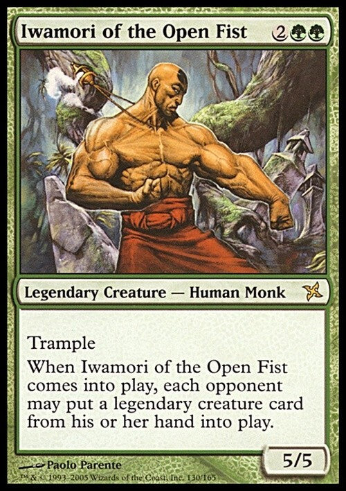 Iwamori of the Open Fist ~ Betrayers of Kamigawa [ EX ] [ Magic MTG ]