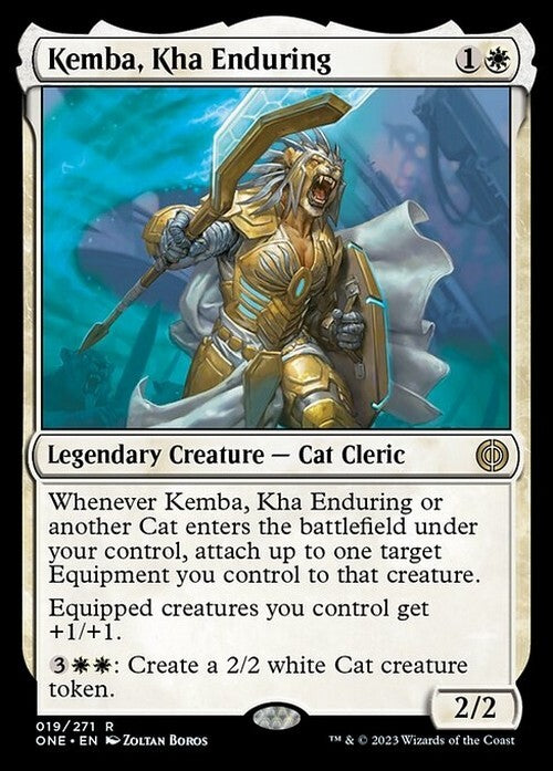 Kemba, Kha Enduring ~ Phyrexia: All Will Be One [ NM ] [ Magic MTG ]