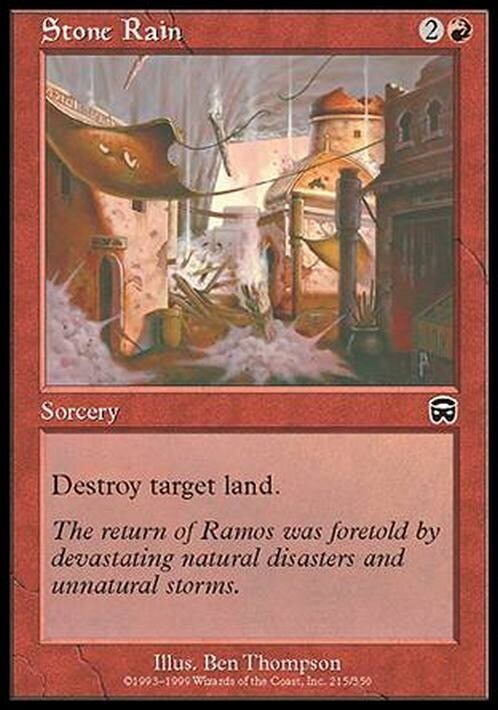 Stone Rain ~ Mercadian Masques [ EX ] [ Magic MTG ]
