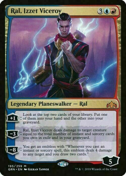 Ral, Izzet Viceroy ~ Guilds of Ravnica [ NM ] [ Magic MTG ]