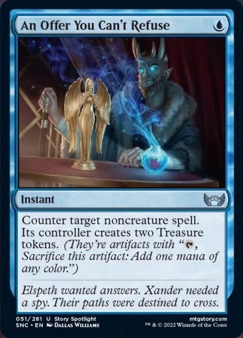 An Offer You Can't Refuse ~ Streets of New Capenna [ NM ] [ Magic MTG ]