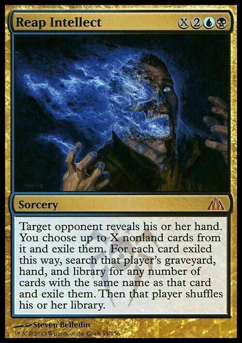 Reap Intellect ~ Dragon's Maze [ EX ] [ Magic MTG ]