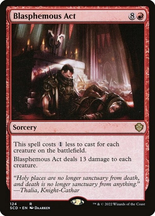 Blasphemous Act ~ Starter Commander [ NM ] [ Magic MTG ]