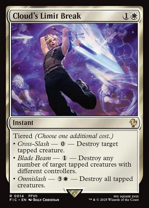 Cloud's Limit Break ~ Commander: Final Fantasy [ NM ] [ Magic MTG ]
