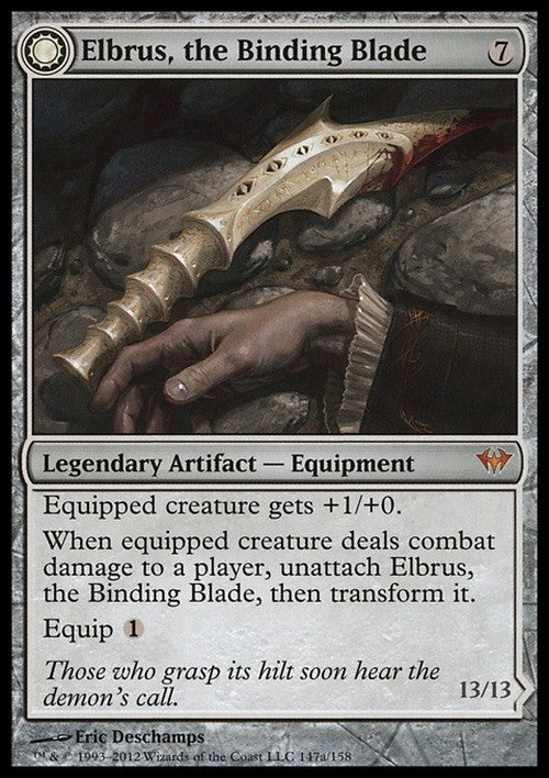 Elbrus, the Binding Blade / Withengar ~ Dark Ascension [ EX ] [ MTG ]