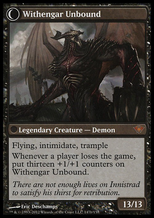 Elbrus, the Binding Blade / Withengar ~ Dark Ascension [ EX ] [ MTG ]