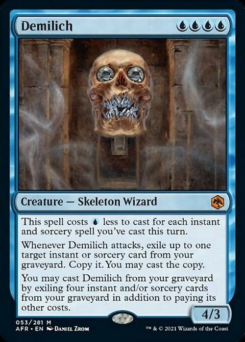Demilich ~ Adventures in the Forgotten Realms [ NM ] [ MTG ]