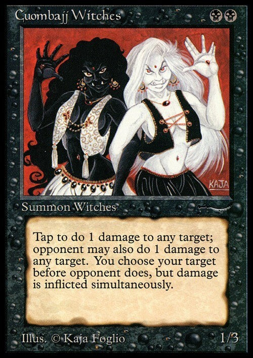 Cuombajj Witches ~ Arabian Nights [ EX ] [ Magic MTG ]