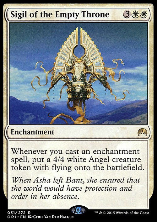 Sigil of the Empty Throne ~ Magic Origins [ EX ] [ Magic MTG ]