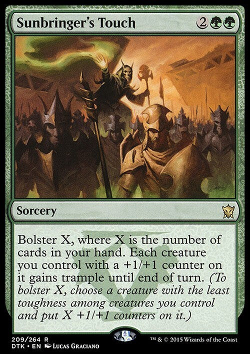 Sunbringer's Touch ~ Dragons of Tarkir [ EX ] [ Magic MTG ]