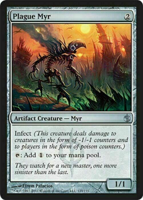Plague Myr ~ Mirrodin Besieged [ EX ] [ Magic MTG ]