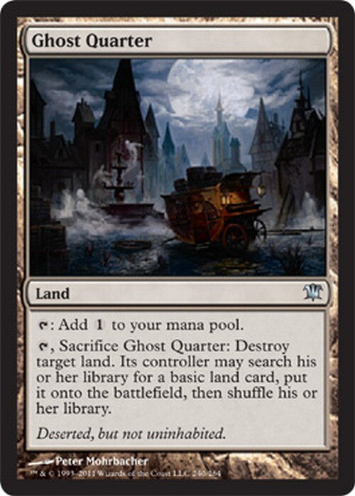 Ghost Quarter ~ Innistrad [ EX ] [ Magic MTG ]