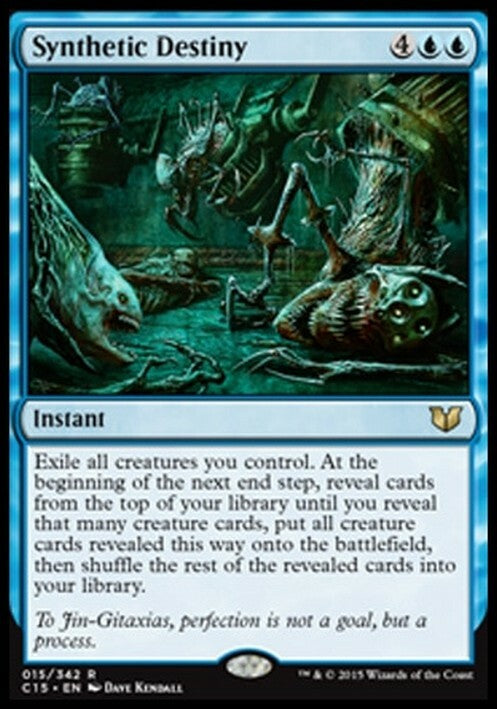 Synthetic Destiny ~ Commander 2015 [ EX ] [ Magic MTG ]