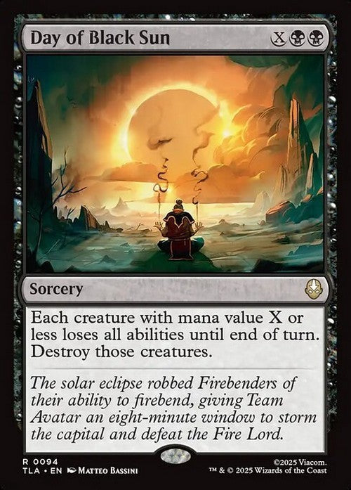 Day of Black Sun ~ Avatar: The Last Airbender [ NM ] [ Magic MTG ]