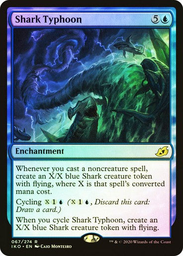 FOIL Shark Typhoon ~ Ikoria [ NM ] [ Magic MTG ]